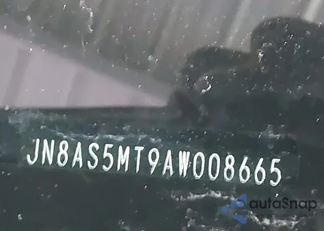 2010 Nissan Rogue S из США, поврежденный, VIN JN8AS5MT9AW008665